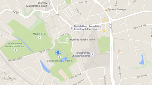 Church House Gardens - Karte