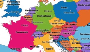 Mitteleuropa Karte