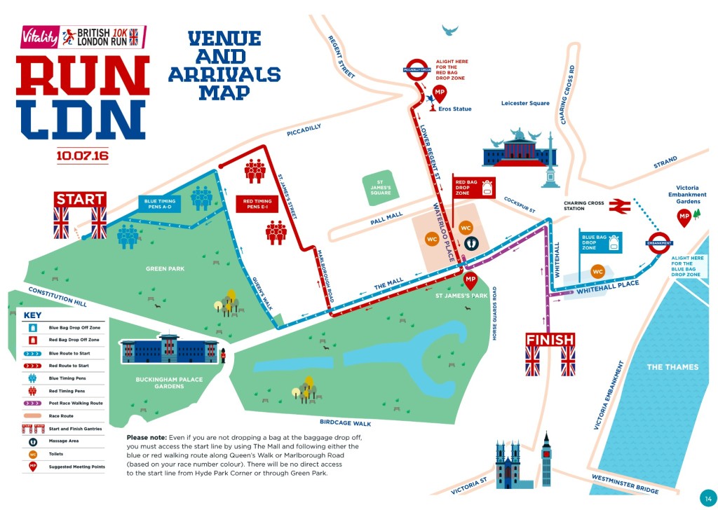 10K Run Route 2016